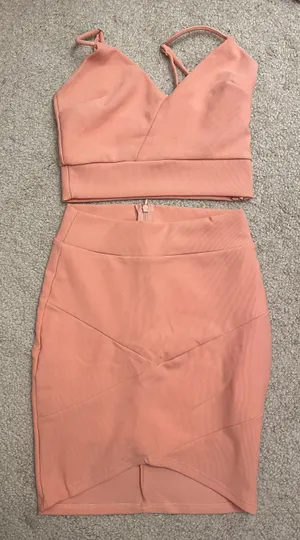 Lucy in the Sky Pink Two Piece Set thumbnail 1