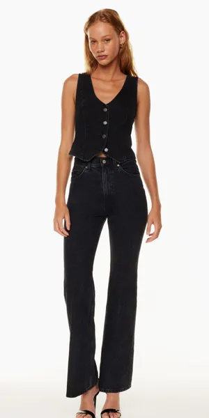 Denim Forum The Marlene '60s High Rise Flare 32L thumbnail 1