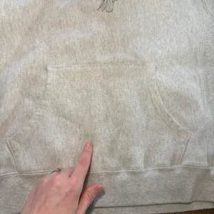 y2k Champion Reverse Weave Hoodie Heather‎ Grey Womens M Pullover Sweatshirt thumbnail 11