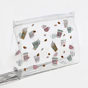 AOA clear MakeUp pouch in Coffee ☕️ thumbnail 2