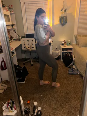 Aerie Real Me High Waisted 7/8 Leggings thumbnail 2