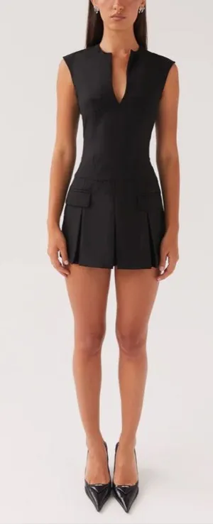 Peppermayo Exclusive- Cassia Mini Dress - Black thumbnail 1