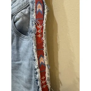 Anthropologie pilcro women's The‎ Vintage straight jean Size 30 Southwestern thumbnail 7