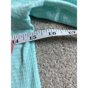 Gymshark Long Sleeve Top Size M Teal Vital Seamless Workout Shirt thumbnail 8
