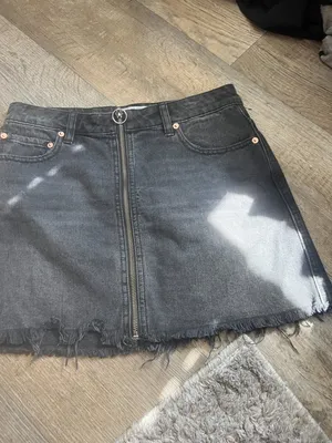 We the Free black denim skirt size 27 thumbnail 4
