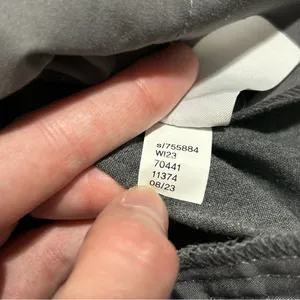 LOFT Cargo Wide Leg Trouser Pants Grey Size 14 Work Office Corpcore thumbnail 9