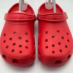 CROCS Women's Vibrant Red Sandals W‎ 9 / M 7 thumbnail 2