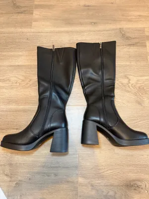 Platform Boots Black Size 8 thumbnail 4