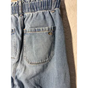 American Eagle Highest Rise Baggy Mom Jeans Light Wash Sz 0 thumbnail 5
