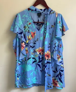 Worthington Women’s Sleeveless Blouse Size XL thumbnail 1