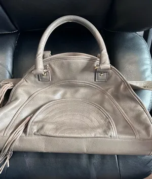 Le’ Bulga & Co. Leather Boho Bag Brown thumbnail 1