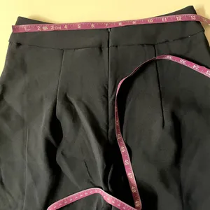 SHEIN Navy Blue Straight Leg Pants Size M EUC thumbnail 5