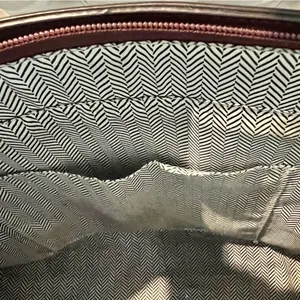 JustFab Bradley Satchel Plum Handbag 👜 thumbnail 12
