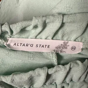 2249 | Altar'd State Tiered Ruffle Mini Skort Sage Boho Cottagecore Women XS thumbnail 5