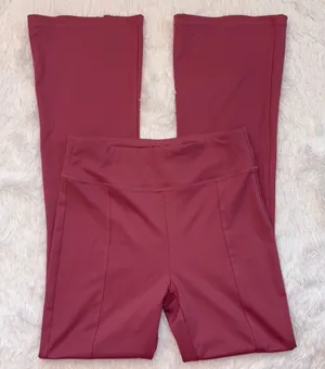 LA7 Pink Wide Leg Pants with Smooth Finish Size M thumbnail 1
