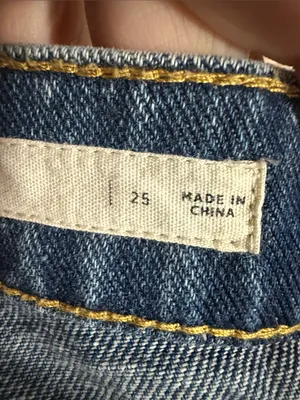 PACSUN Two-Tone Blue High-Rise Women’s Jeans Size 25 thumbnail 8
