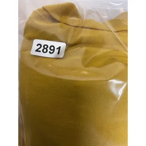Zara Womens T-Shirt Mustard Yellow Cuffed Sleeve Crop Top Small thumbnail 5