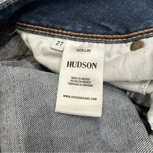 Hudson Collin Mid Rise Skinny Jeans in Wonderwall - Size 27 thumbnail 7