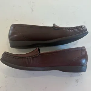 SAS‎ Women’s Simplify Leather Moccasin Loafers Shoes Antique Wine Brown Size 9 thumbnail 7