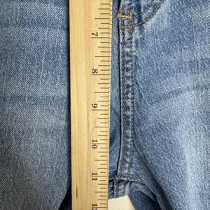 Jordache‎ Jeans Womens 6 Blue Baggy Mid-Rise Wide Leg Cropped Denim flare pants thumbnail 5