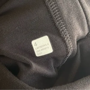 Lululemon Inner Glow Short 3" *Terry Black Size 4 thumbnail 7