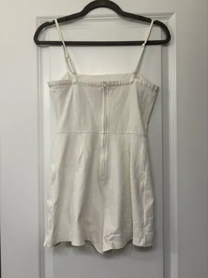 Altar'd State White Romper thumbnail 4