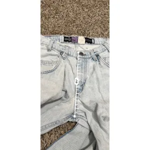 Vintage Levis SilverTab Baggy Jeans Light Wash Blue 90s Denim W28 L32 40581-0234 thumbnail 9