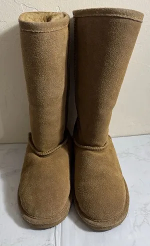 BEARPAW Womens Emma 2014 Shearling‎ Boot Hickory Sz 6 OLDSTOCK thumbnail 1