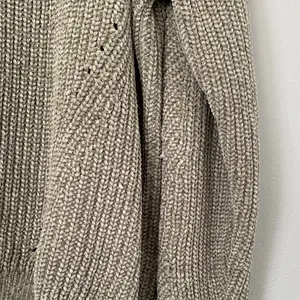Olive Green Crewneck Knit Sweater thumbnail 3