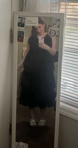 In Loom Black long dress thumbnail 1