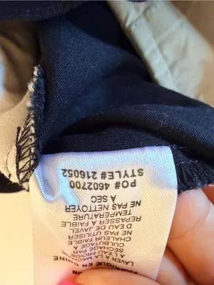 STUSSY women's cotton pull up straight leg pants black, size L thumbnail 13