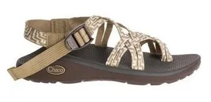 Chaco ZX/2 Cloud Sandals Womens 8 Brown Tan Strappy Toe Loop Adjustable Hiking thumbnail 1