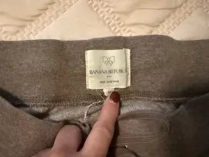 Banana Republic jog suit dark tan thumbnail 5