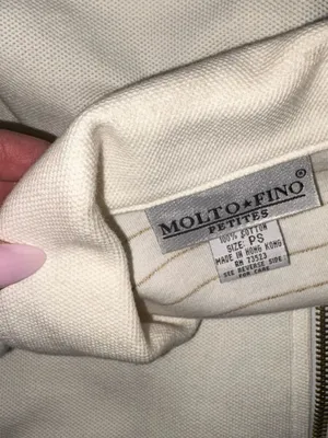 Cropped Cream Zip thumbnail 3