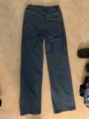 H&M Wide-Leg High-Waisted Jeans thumbnail 3