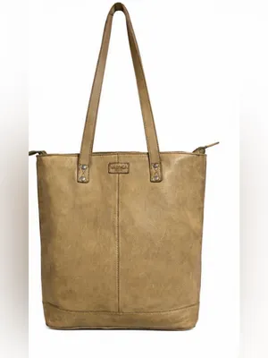 Vilenca Holland Genuine Leather Woven Tote Bag thumbnail 2