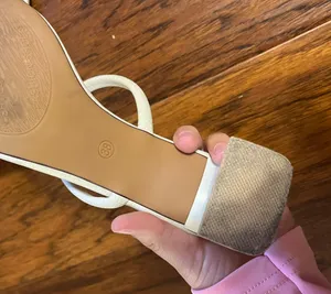 White Heels Size 7 thumbnail 3