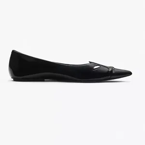 Marc Jacobs THE KAT BALLERINA in Black Size 37 NEW thumbnail 3