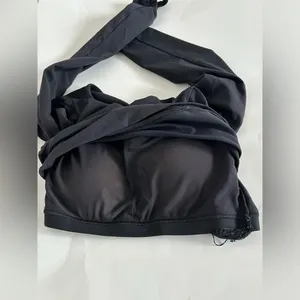 Lululemon crop top long sleeve cut out Sz 6 thumbnail 8