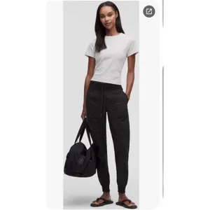 Lululemon Dance Jogger Black High Rise Pants LW5ENMS Size 4 thumbnail 2