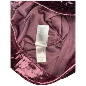 New Nordstrom Skirt L Crushed Velvet Velour Mini Retro 90s Y2K Abound Burgundy thumbnail 8