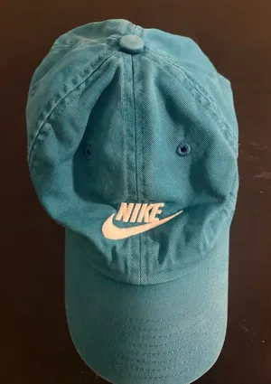 Nike Teal Baseball Cap with White Logo thumbnail 1