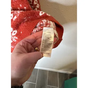 Madewell Fair‎ Isle Crewneck Sweater Women Mediumm thumbnail 3