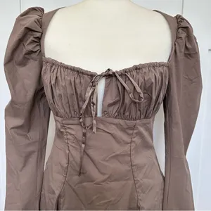 House of CB Carlina Mocha Mini Dress thumbnail 3