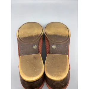 Lucky Brand Womens‎ Booties 8 Baley Cedar Oiled Suede Perforated thumbnail 7
