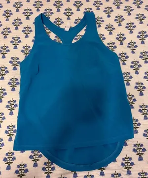 Athleta Tank Top Racerback Blue thumbnail 1