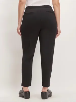 Everlane The Dream Pant Pintuck Pull On Pockets Drawstring Tapered Black Size M thumbnail 2