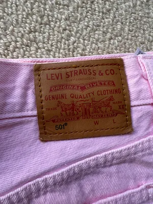 Pink Denim Shorts thumbnail 3