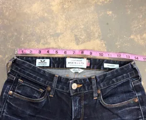 Lucky Brand Loita Boot Ankle Jean Size 00/24 Distressed at one knee Bin C14 thumbnail 3