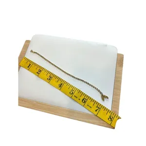 Sarah Coventry signed tennis bracelet clear rhinestone Gold thumbnail 7
